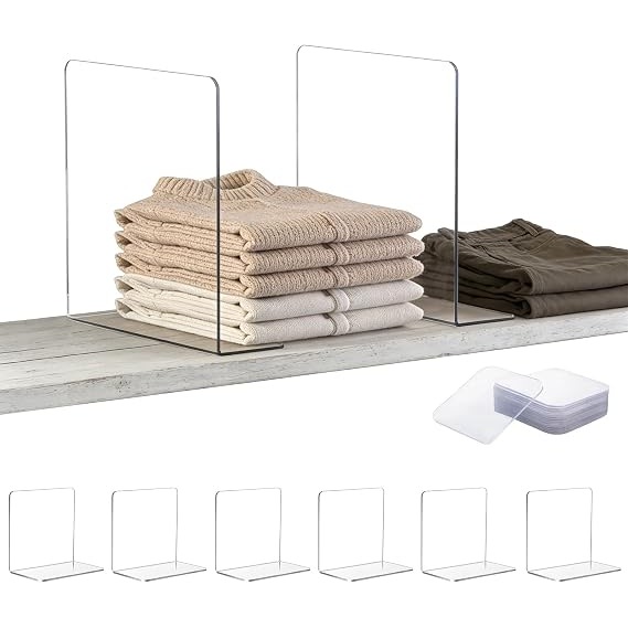 Thickened Adhesive Divider Six-Pack