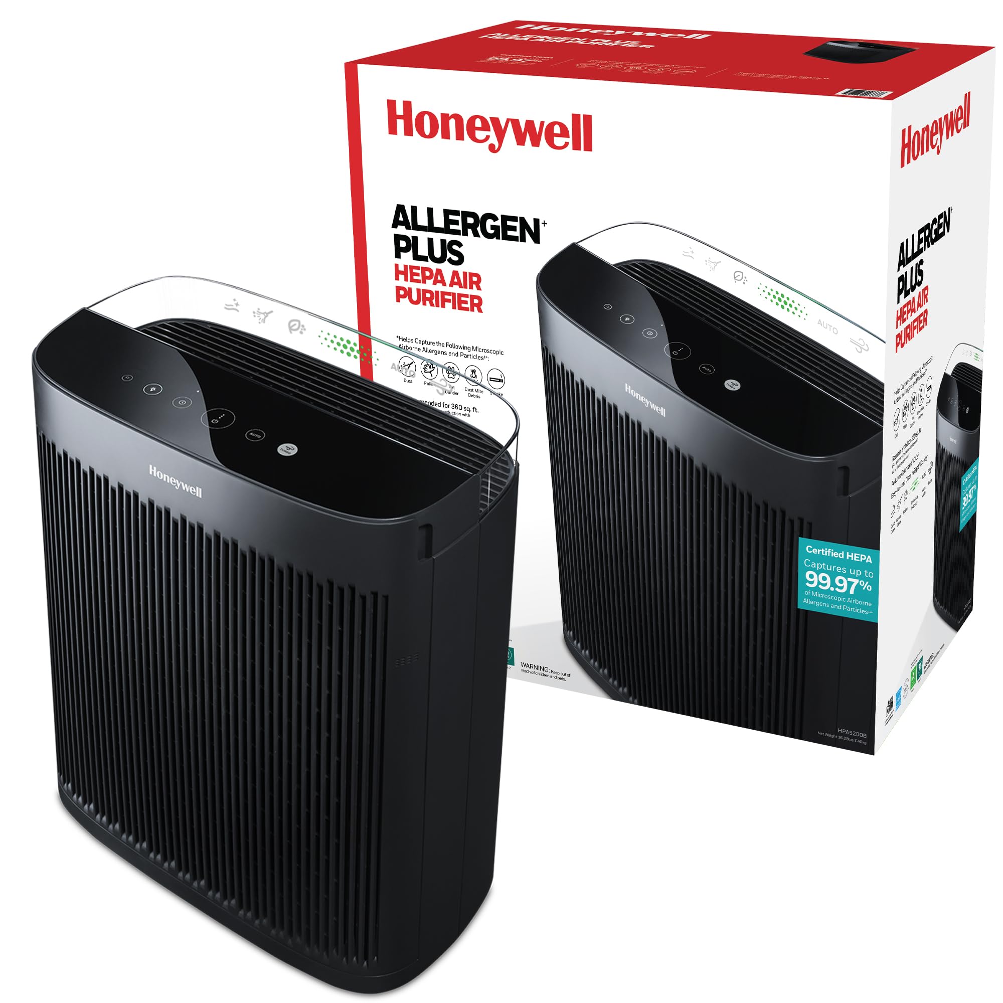 Honeywell HPA5200 InSight HEPA air purifier