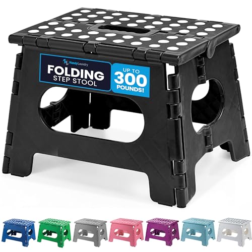 Handy Laundry Folding Step Stool, 9 Inch