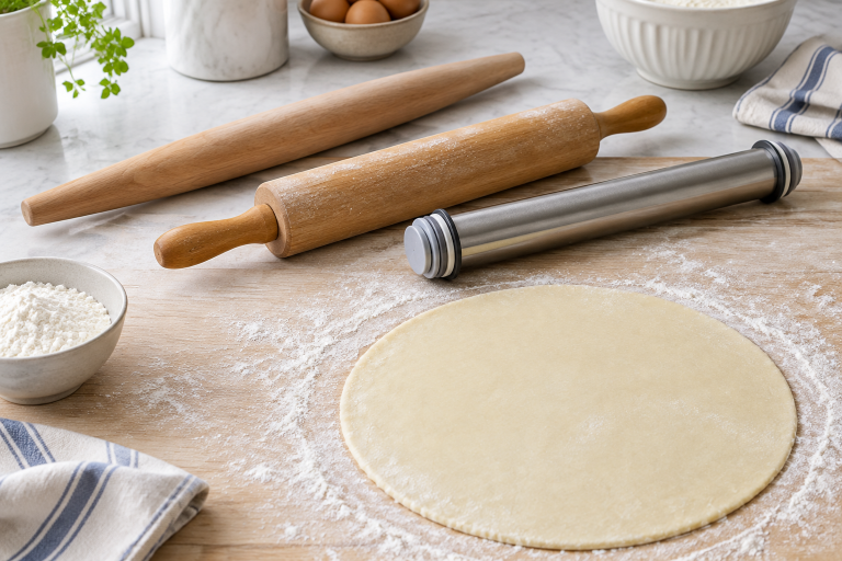 Rolling Pins: French Tapers, Handles, Thickness Rings, and Materials