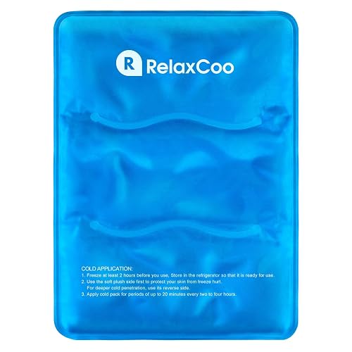 RelaxCoo 11 x 14.5 Inch Flexible Ice Pack