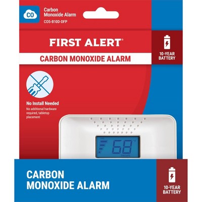 First Alert CO710 CO Detector with Temperature Display