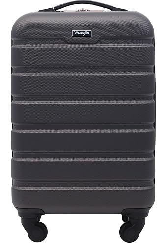 Wrangler 22" Hardside Spinner Carry-On Luggage
