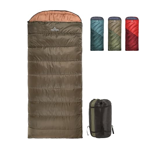 TETON Celsius Regular Sleeping Bag, Travel Sack Included