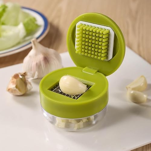 Mini Garlic Chopper with Container