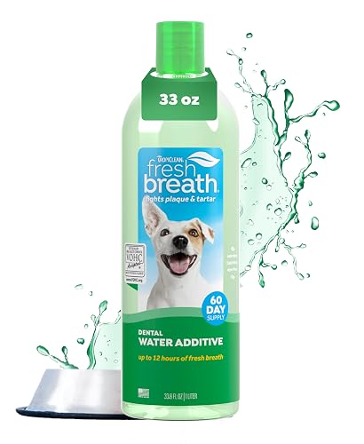TropiClean Fresh Breath Water Additive, 33.8 oz