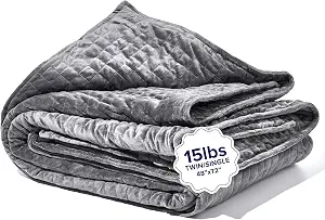 Gravity weighted blanket 15 lb