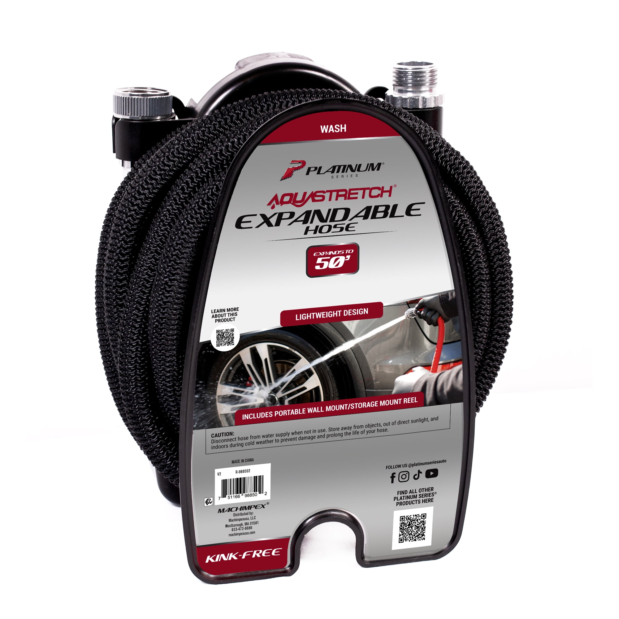 Platinum Series AquaStretch Expandable Hose with Holder