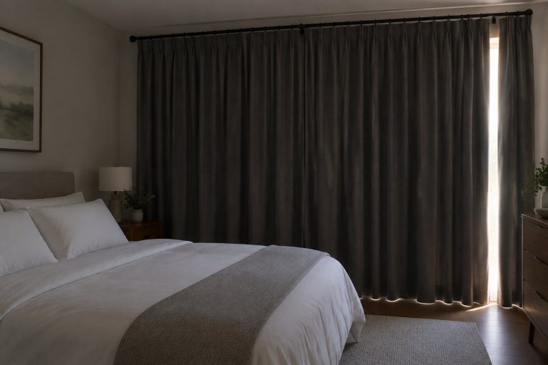 Blackout Curtains Buying Guide: Fabric, Sizing, and Hanging Them to Block Light