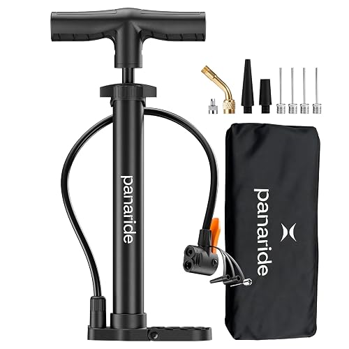 Advanced Bike Floor Pump with Dual Valve Head