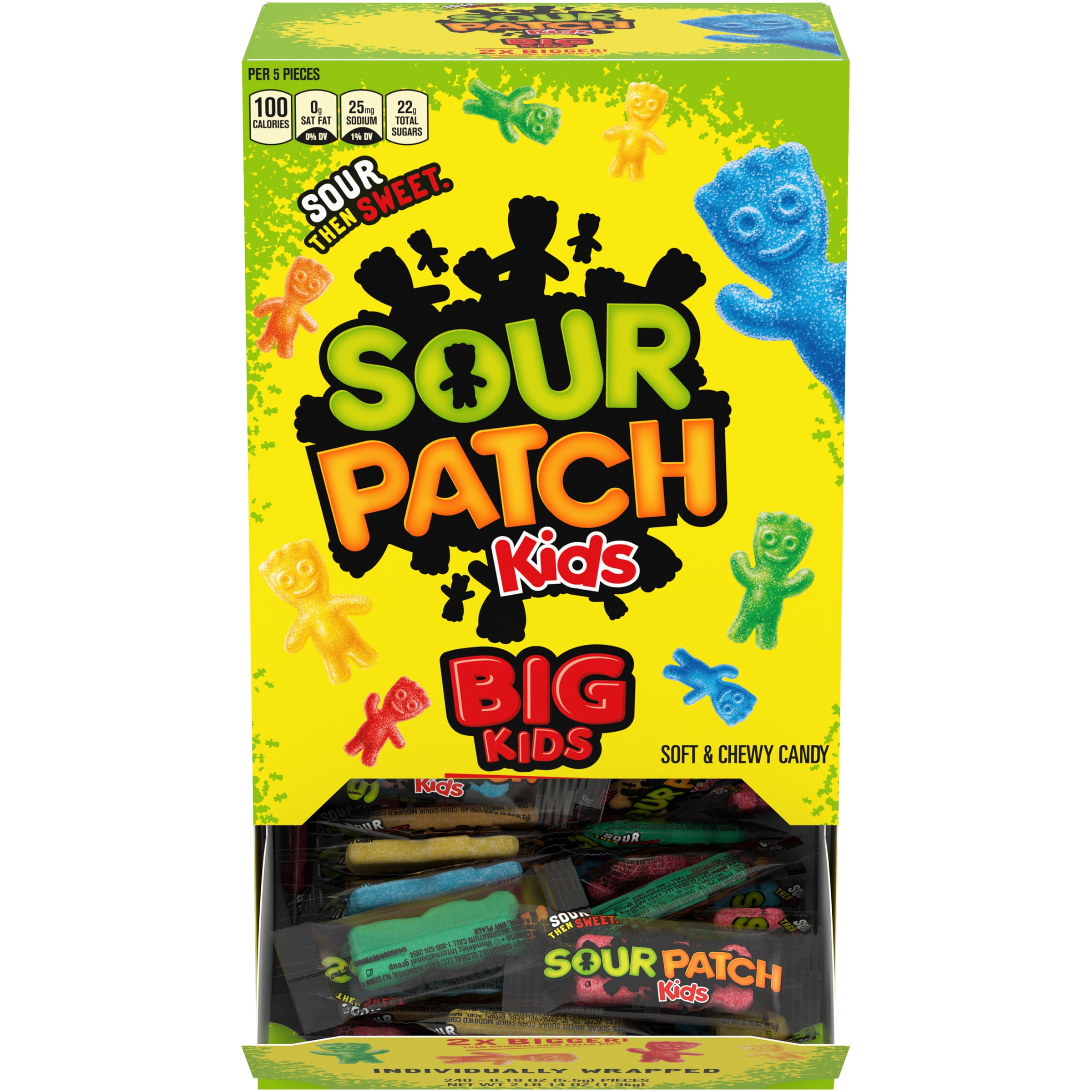 Sour Patch Kids 240-count individually wrapped box