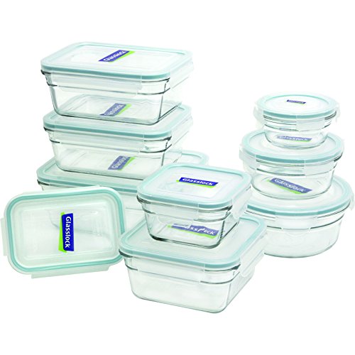 Glasslock 18-Piece Oven Safe Container Set