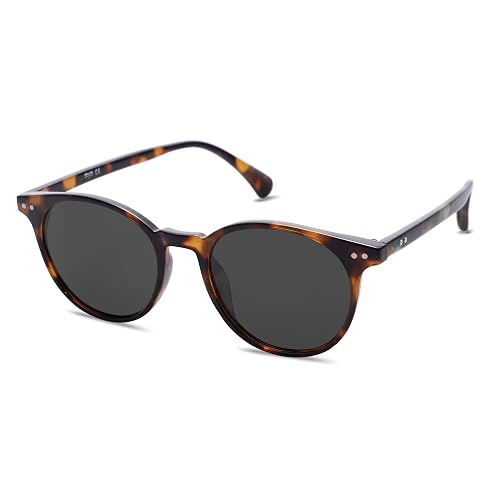 SOJOS Small Round Classic Polarized Sunglasses