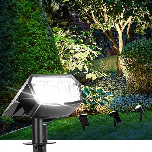 AUDERWIN Solar Spot Lights 4 Pack