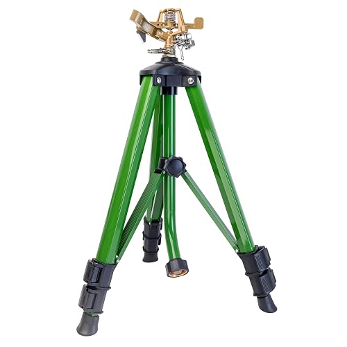 Orbit Tripod Zinc Impact Sprinkler, Adjustable Height