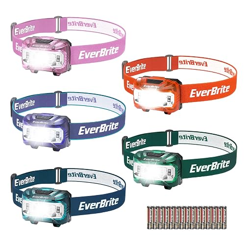 EverBrite LED Headlamp, 5 Pack