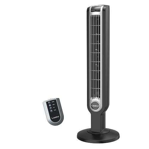 Lasko 2511 Oscillating Tower Fan with Remote