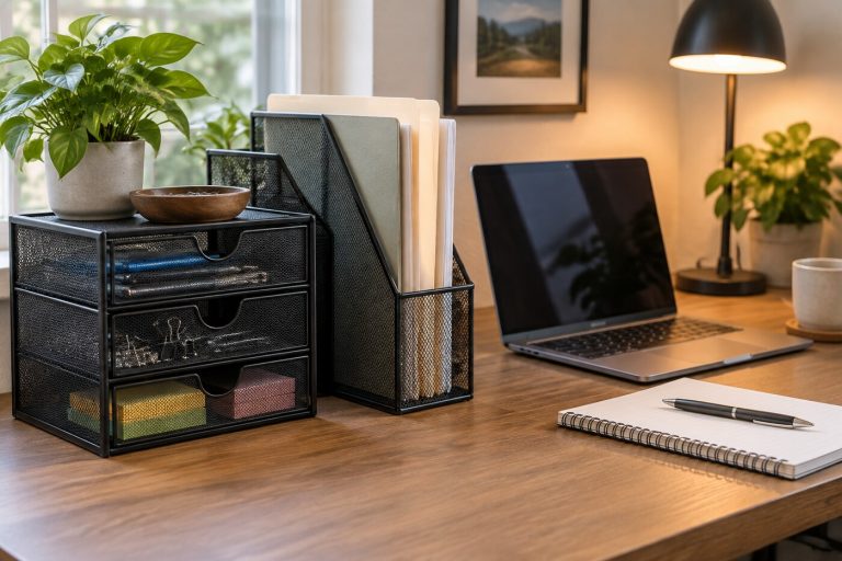 Desk Organizers: Drawers, Paper Trays, Compartments, and Fit