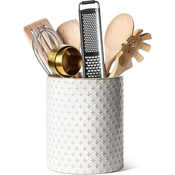 LE TAUCI Clover Ceramic Crock