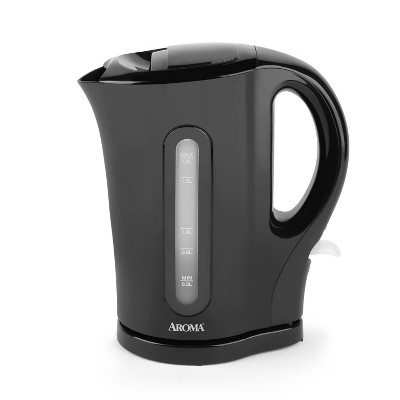 Aroma 1.7L Electric Kettle, Black