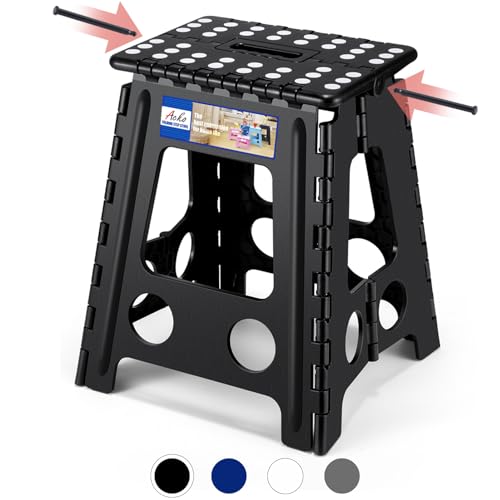 ACKO 16 Inch Folding Step Stool with Safety Lock