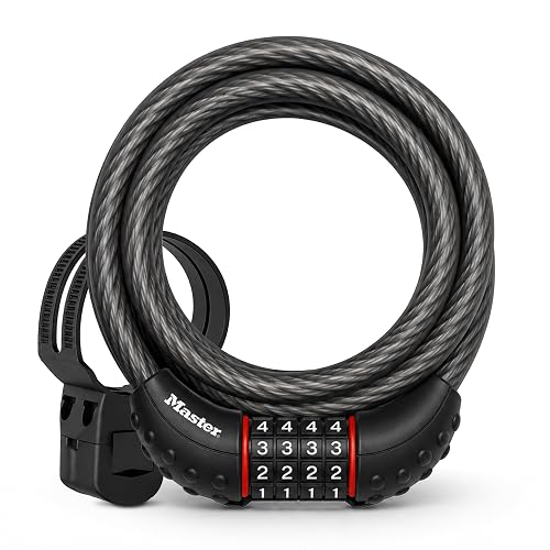 Master Lock 6 ft Combination Cable Lock 8122D