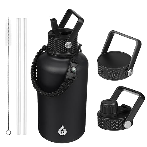 BJPKPK 64 oz Insulated Half Gallon Water Jug