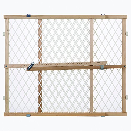 Toddleroo by North States Diamond Mesh Wooden Gate