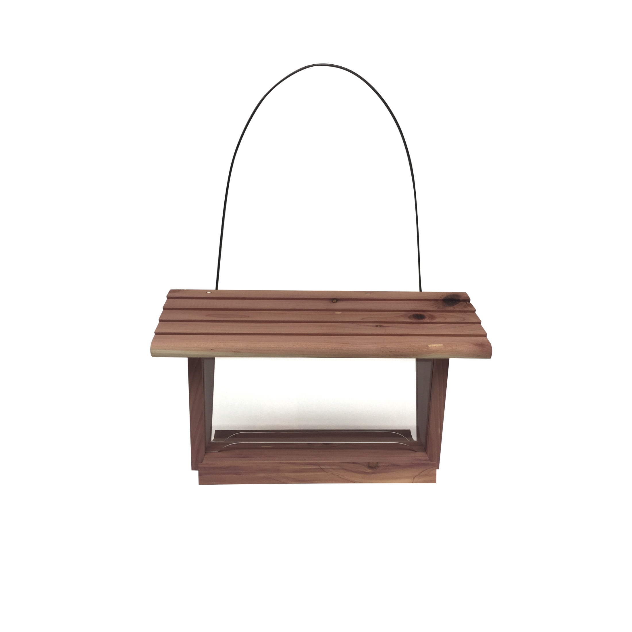 Pennington Red Cedar Hopper Bird Feeder, 3 lb