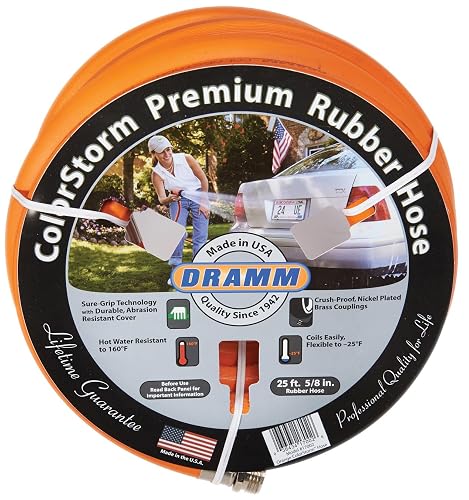 Dramm ColorStorm Premium Rubber Hose, 50 ft