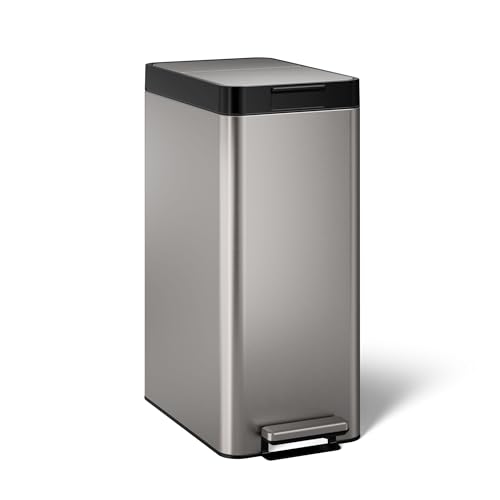 Kohler 23826-ST 13-Gallon Slim Step Trash Can