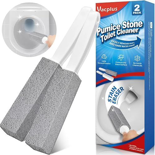 Vacplus Pumice Toilet Stick, 2 Pack
