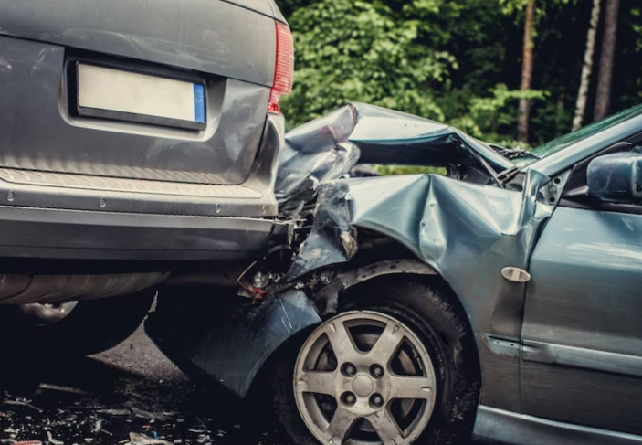 auto accident involving two cars