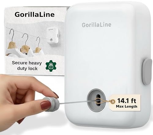 GorillaLine Retractable Clothesline