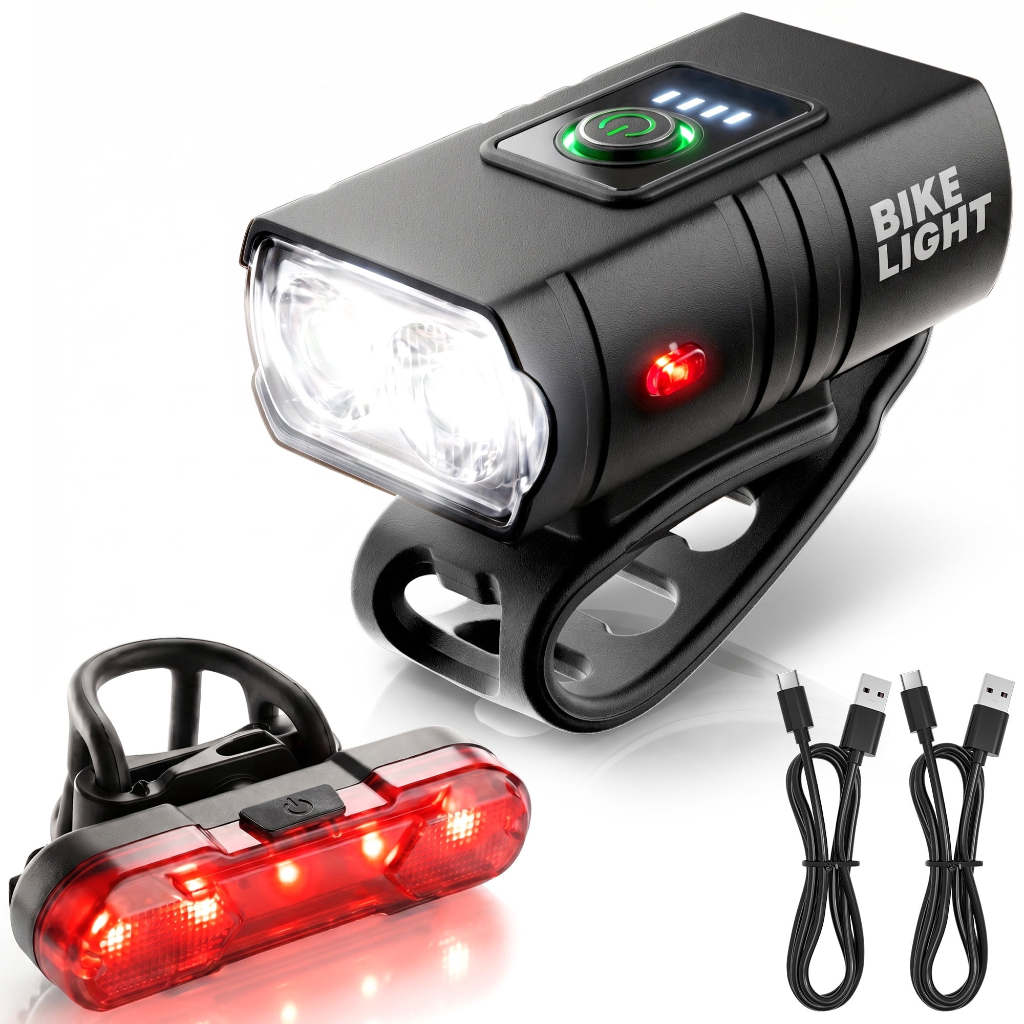 DAYBETTER 360 Lumen Bike Light Set