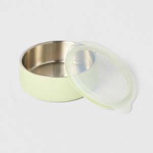 Boots & Barkley Four-Cup Lidded Stainless Steel Bowl