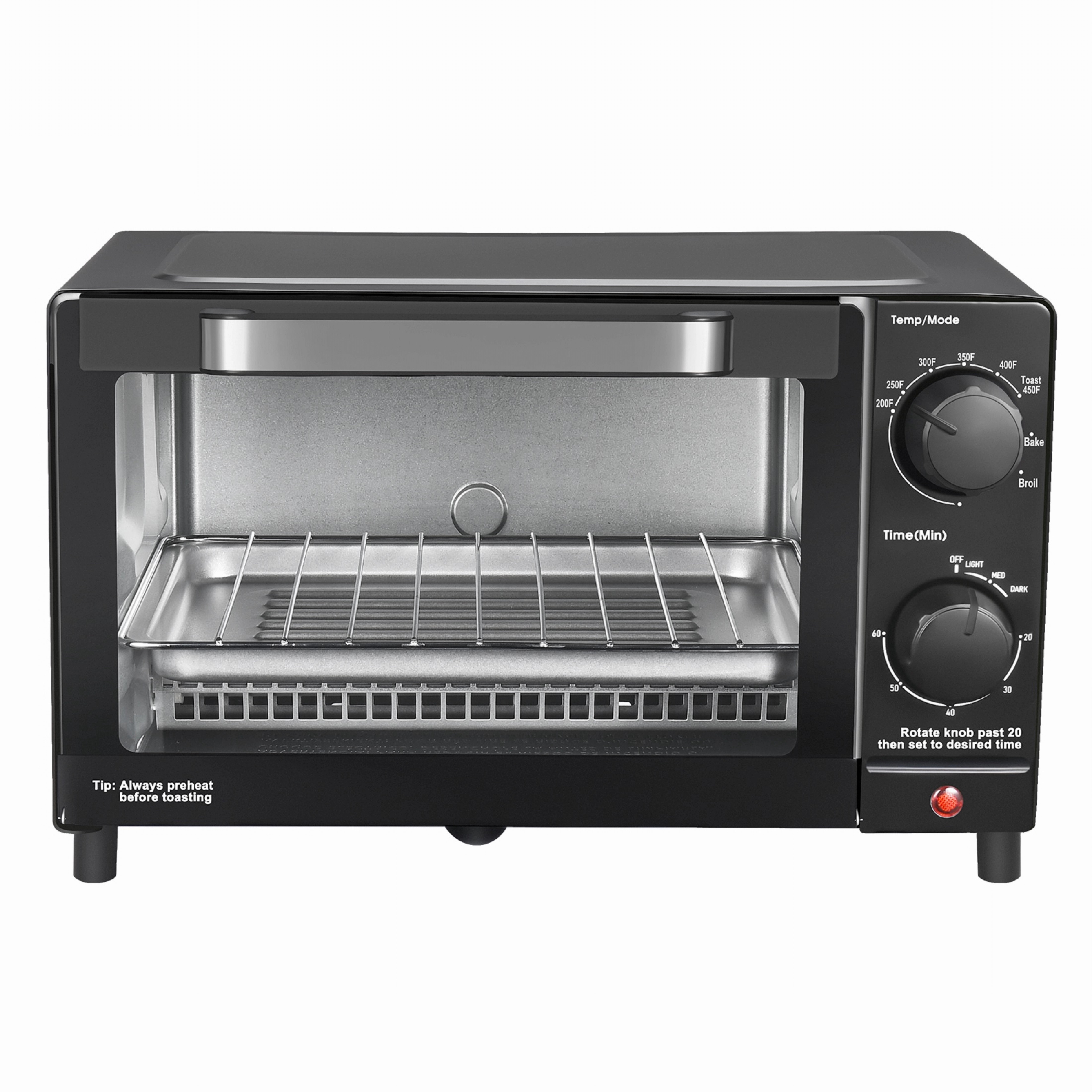 Mainstays 4-Slice Countertop Toaster Oven