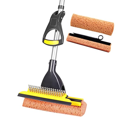 Yocada Sponge Mop with Squeegee