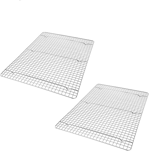 USA Pan XL Cooling Racks, Set of Two