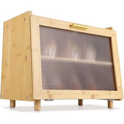 Two-Layer Bamboo Bread Box at Target