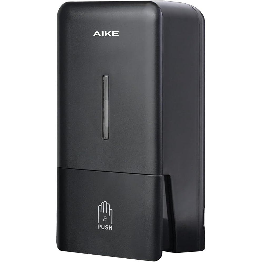 AIKE AK1006 Black Push-Panel Dispenser