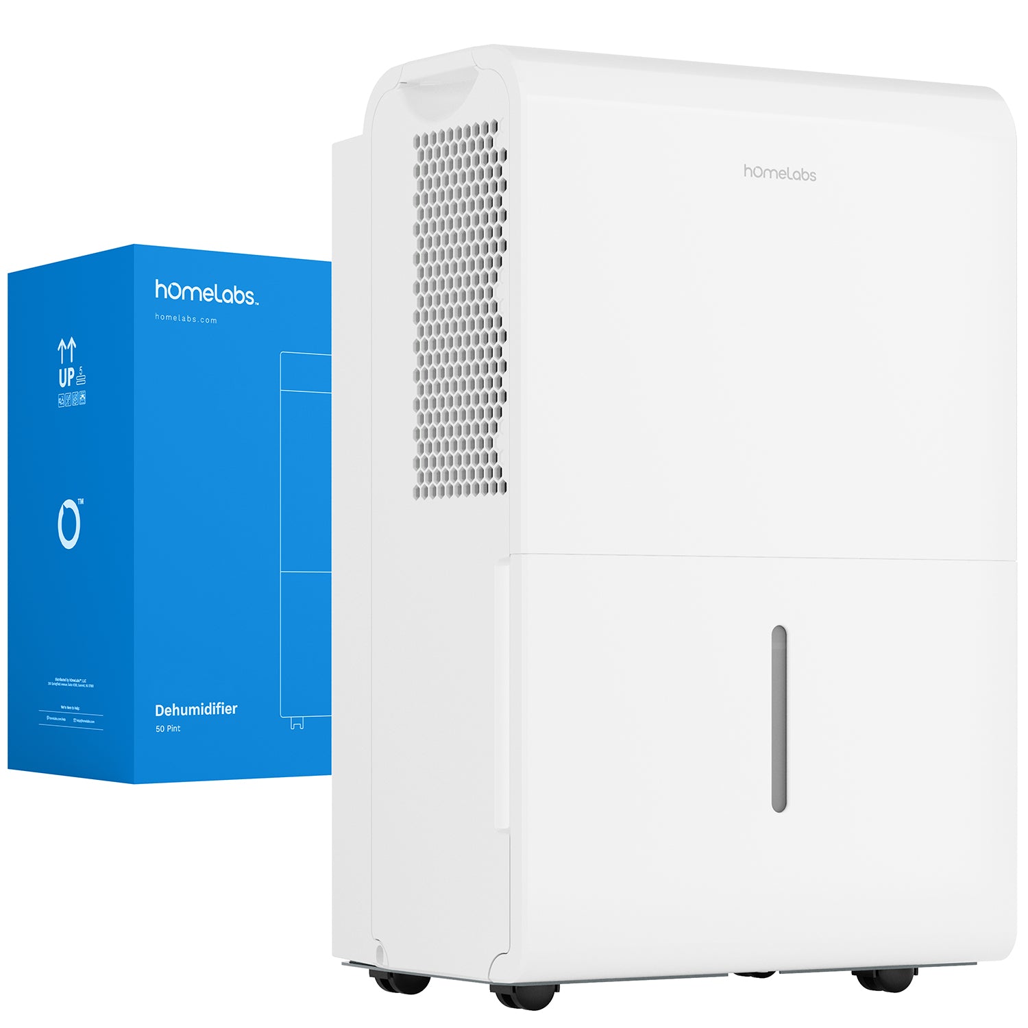 hOmeLabs 50 Pint Wi-Fi Dehumidifier (7,000 Sq Ft)