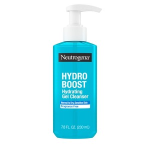 Neutrogena Hydro Boost Hydrating Facial Cleanser and Makeup Remover with with Hyaluronic Acid - Fragrance Free - 7.8 fl oz