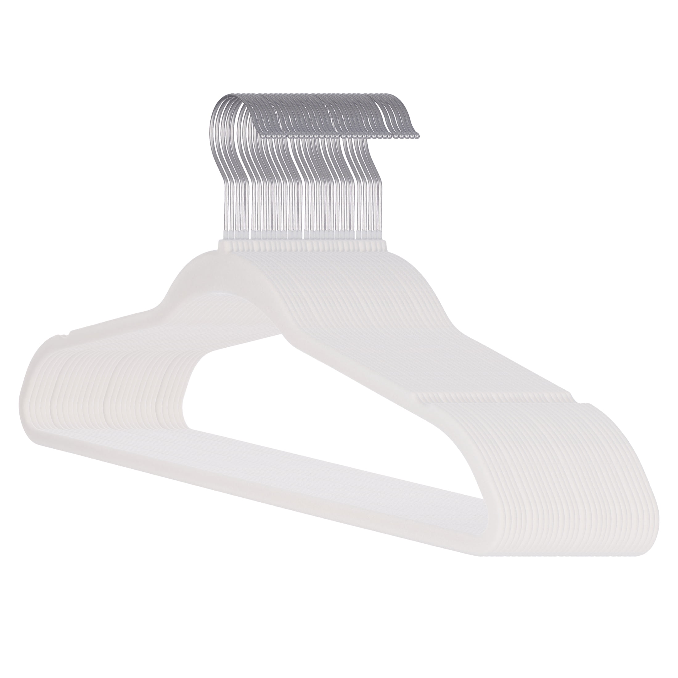 Better Homes & Gardens Ultra Slim Velvet Hangers, 30 Pack