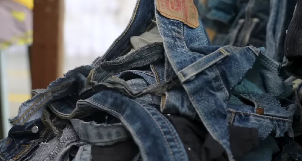 How Millions Of Jeans Get Recycled Into New Pairs 