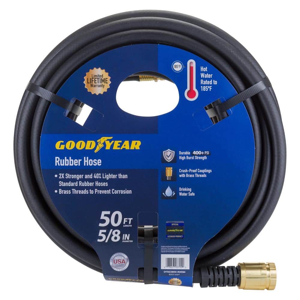 Goodyear MAXLite 5/8 in x 50 ft Rubber Hose