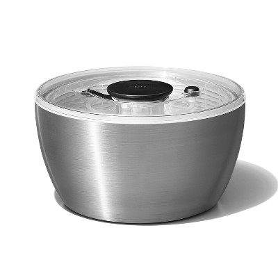 OXO Steel Salad Spinner at Target