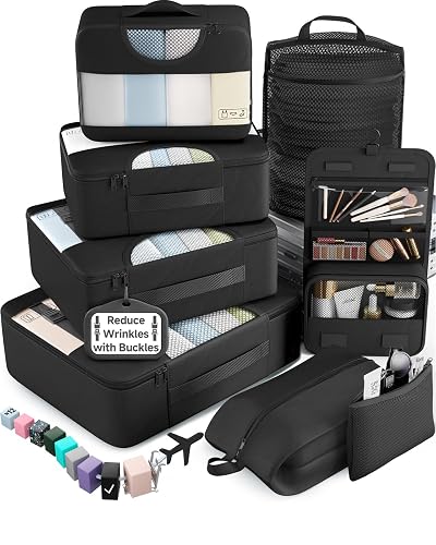 Veken Packing Cubes 8 or 10 Set