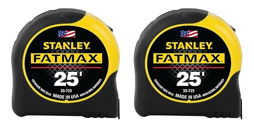 Stanley FatMax 25 ft Tape Measure, 2 Pack