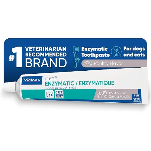 C.E.T. Enzymatic Toothpaste for Dogs and Cats, Poultry, 2.5 oz